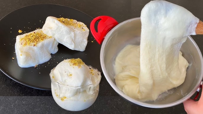 Keçi Sütü ile Kaymak Gibi Dondurma Yapımı