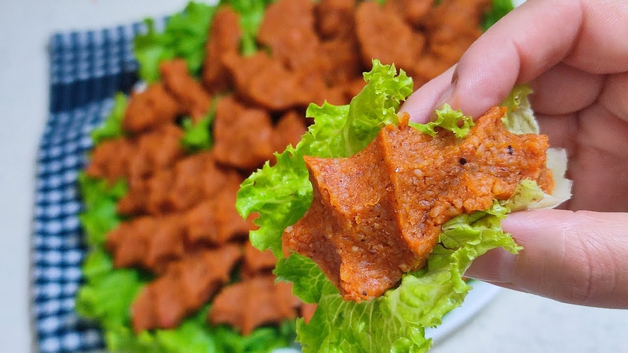 El Blenderı ile Etsiz Çiğ Köfte Tarifi